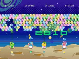 Puzzle Bobble Everybubble – Space Invaders-themed game modus