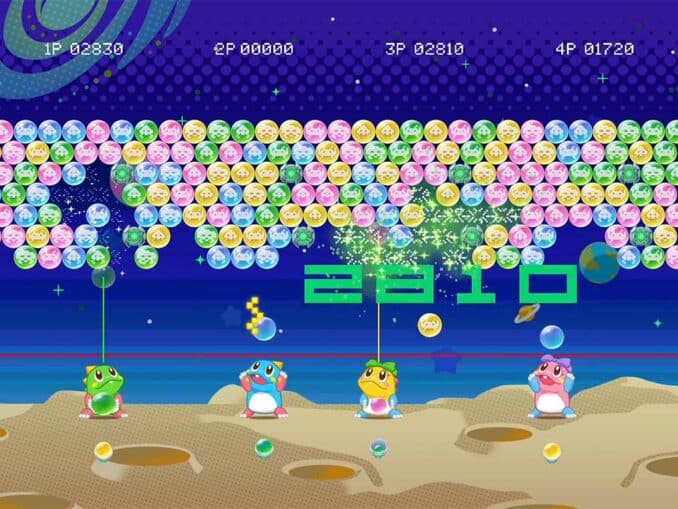 News - Puzzle Bobble Everybubble – Space Invaders-themed game mode 