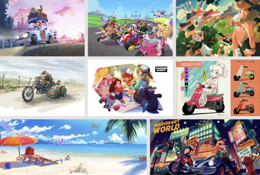 Racing Across One Living Map: The Art of Course Placement in Mario Kart World