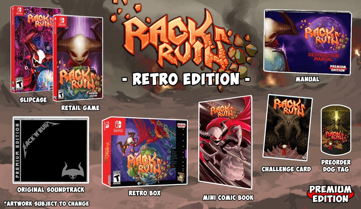 Rack N Ruin – Fysieke release