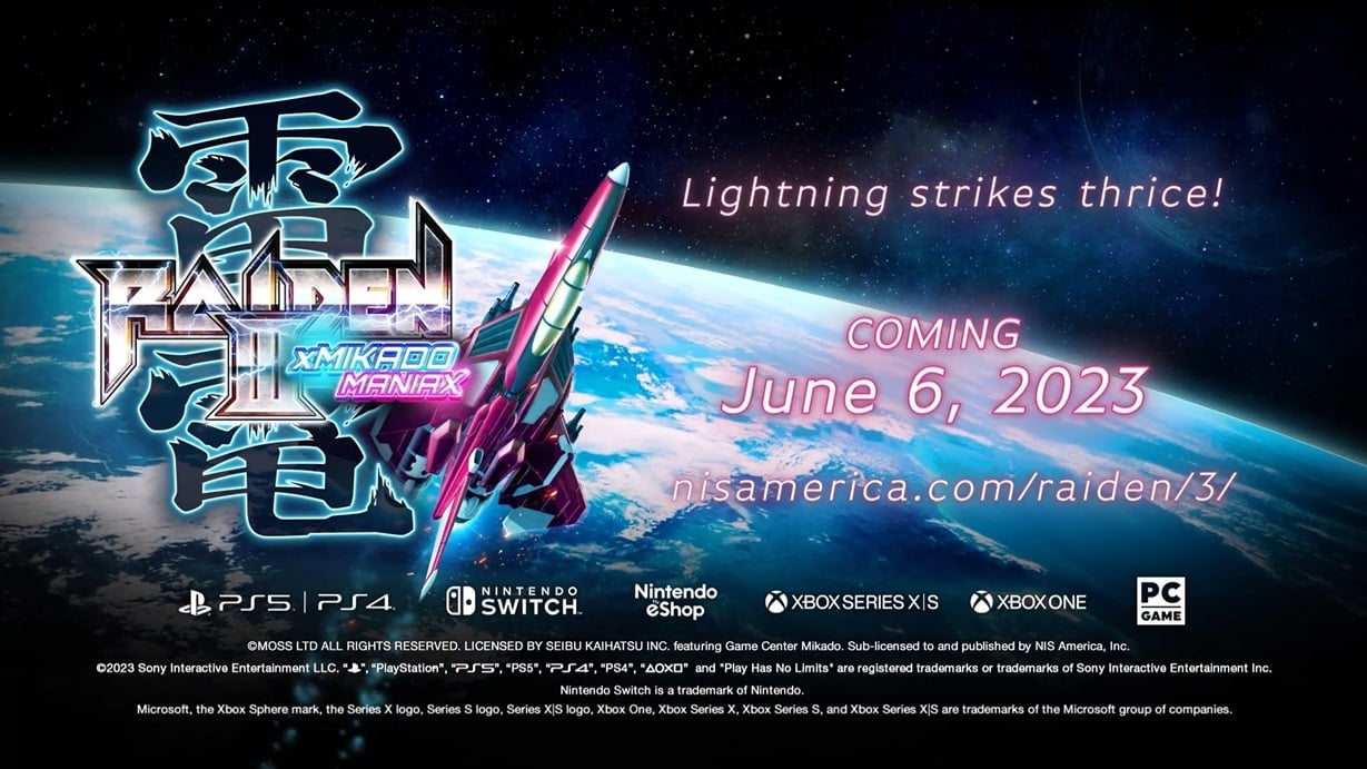 Raiden III x Mikado Maniax – Coming this June