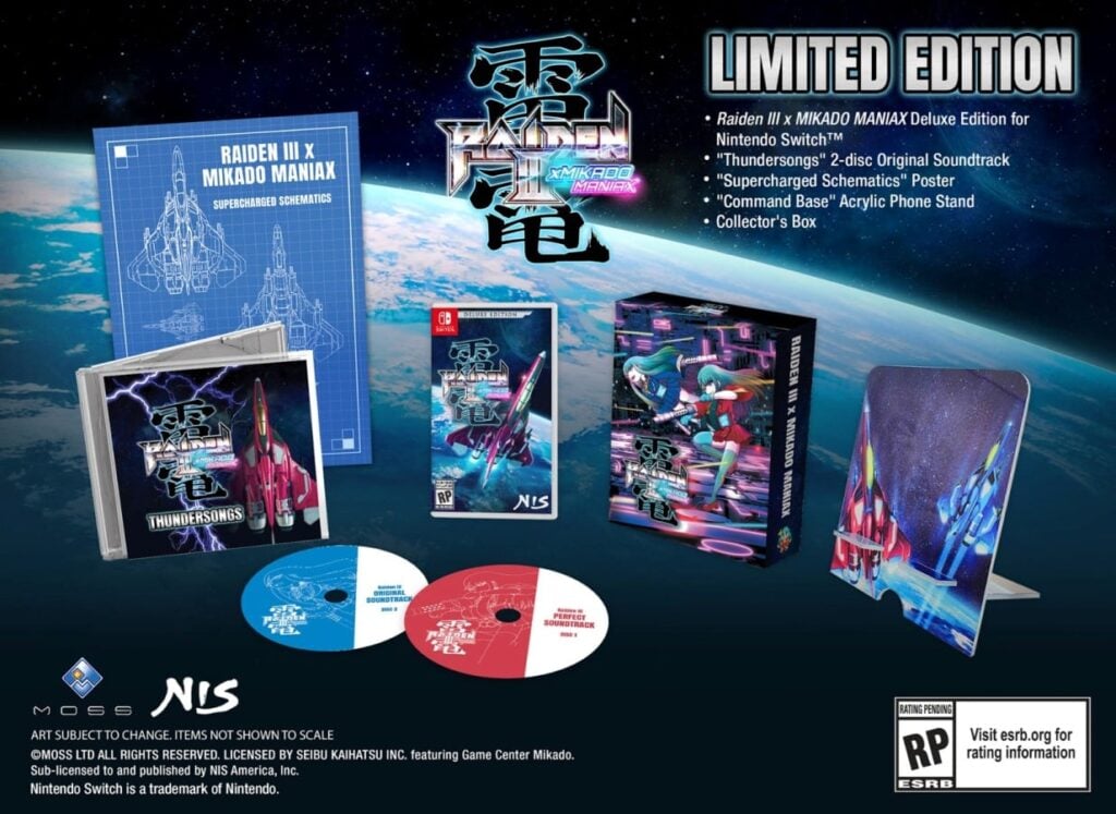 Raiden III x Mikado Maniax confirmed for the west