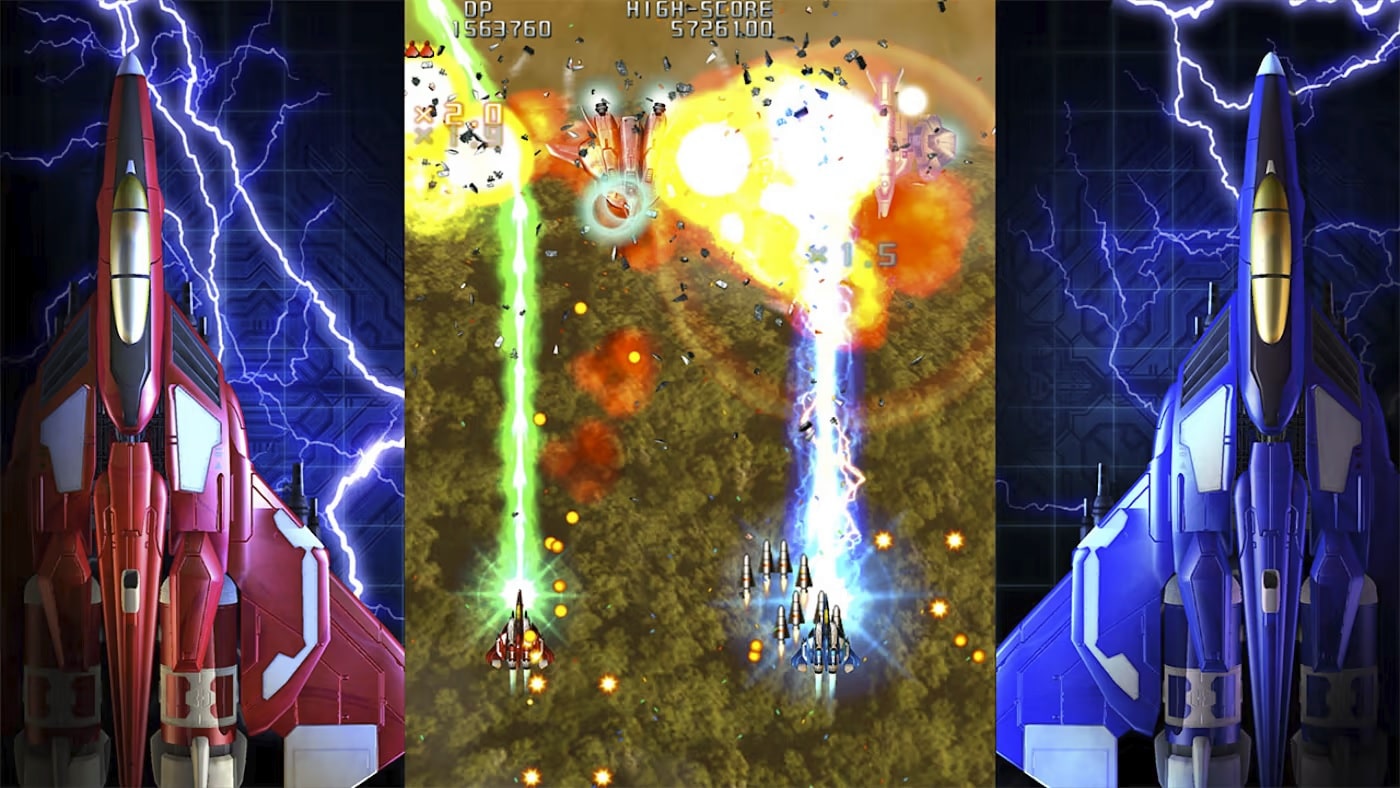 Raiden III x Mikado Maniax: Customize Your Aerial Action