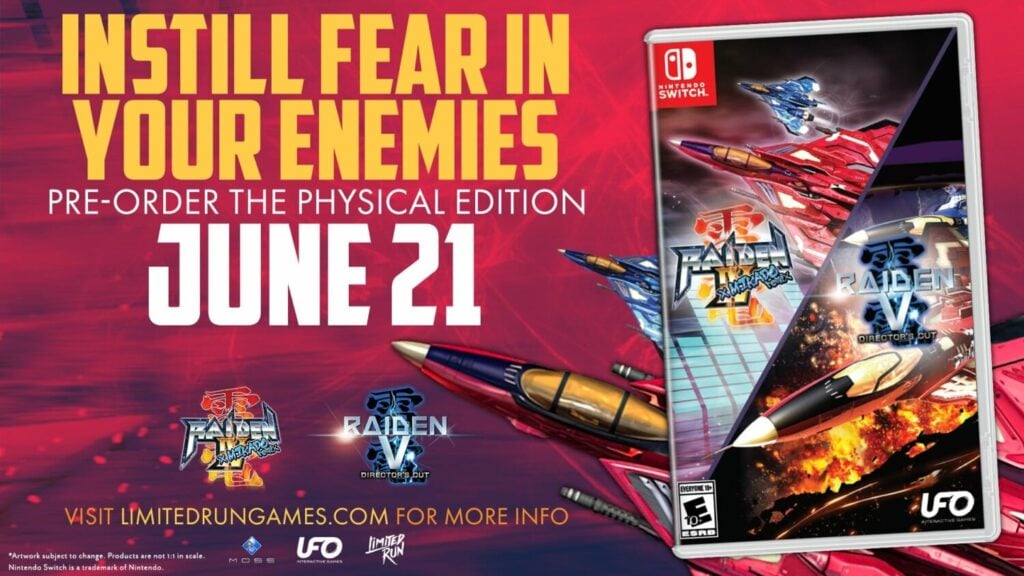 Raiden IV x MIKADO Remix & Raiden V: Director’s Cut – Dual Pack Physical Release