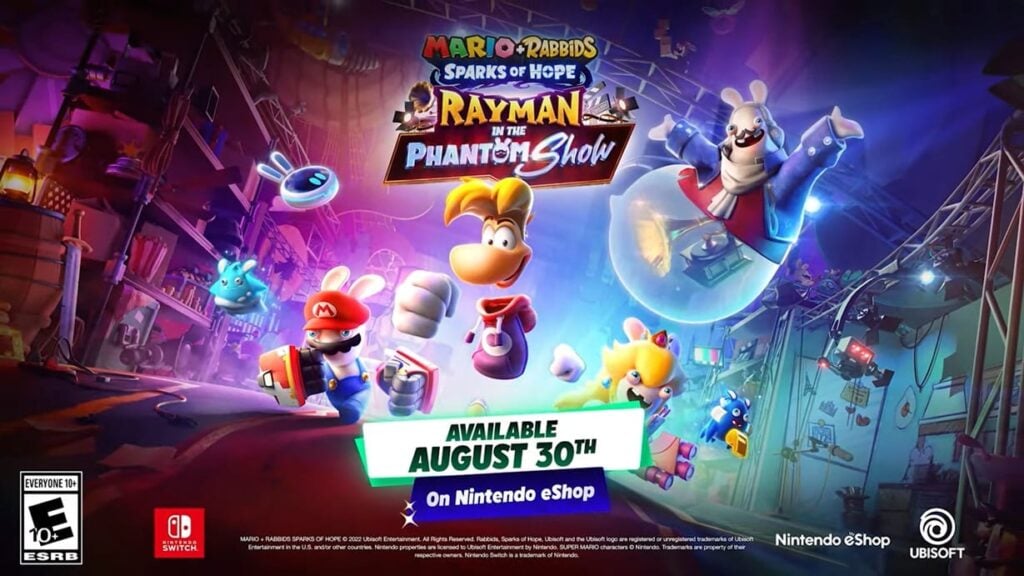 Rayman DLC: Rayman in the Phantom Show for Mario + Rabbids Sparks of Hope