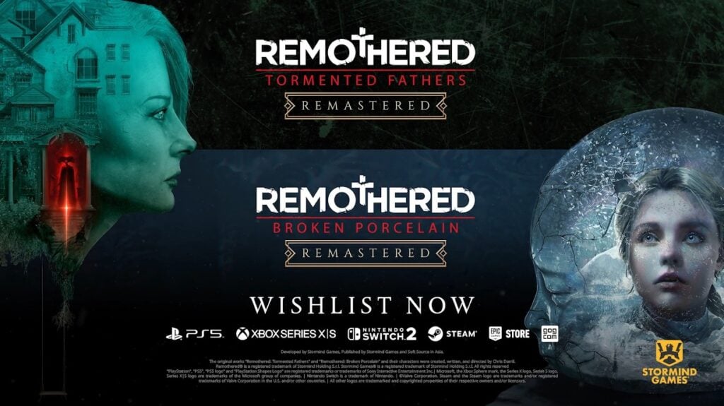 Remothered: Tormented Fathers and Broken Porcelain Remasters Announced for Nintendo Switch 2
