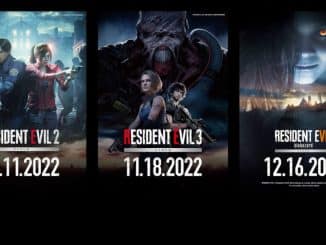 Resident Evil 2/3 Cloud and Resident Evil 7 Biohazard Cloud release datums