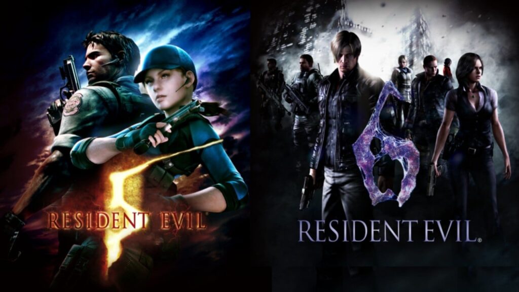 Resident Evil 5 & 6 footage