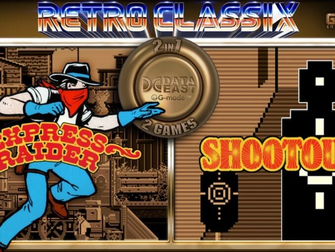 Release - Retro Classix 2-in-1 Pack: Express Raider & Shootout 