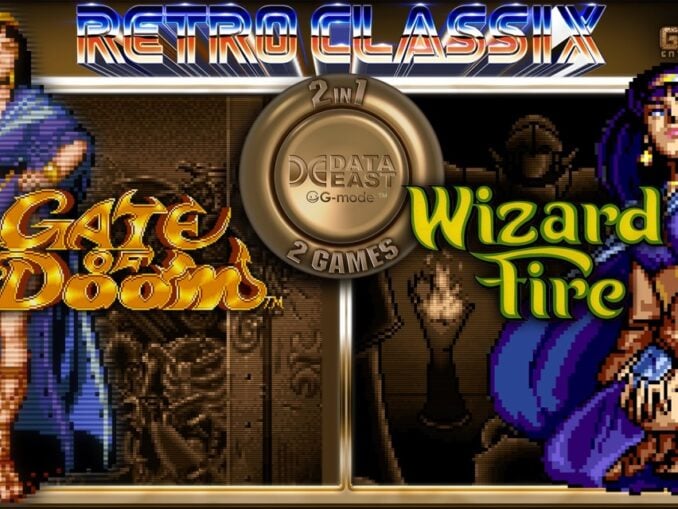 Release - Retro Classix 2-in-1 Pack: Gate of Doom & Wizard Fire 