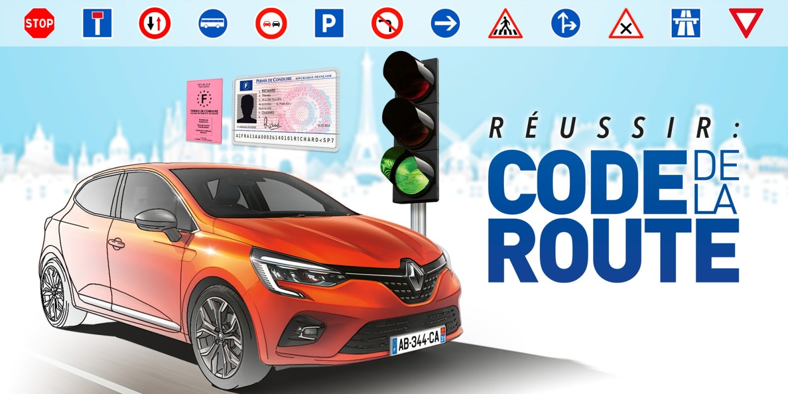 Réussir : Code de la Route (French Highway Code)