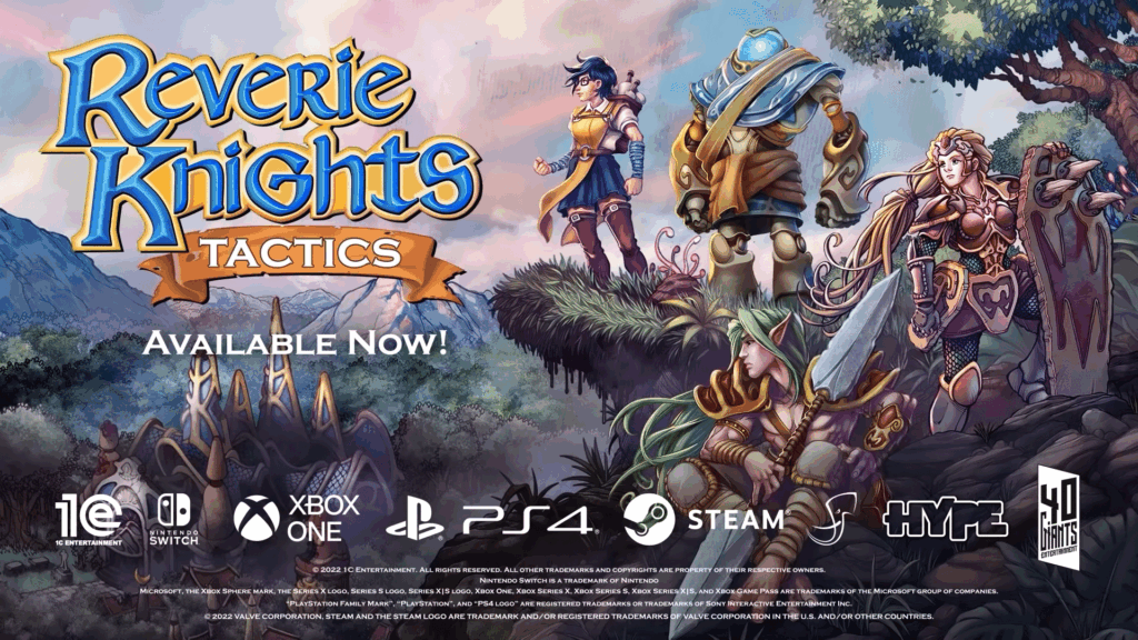 Reverie Knights Tactics – Launch trailer