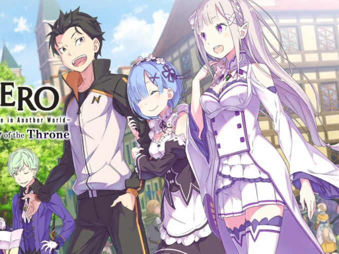 Release - Re:ZERO -Starting Life in Another World- The Prophecy of the Throne 
