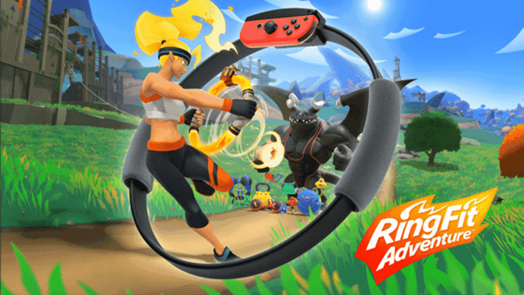 Ring Fit Adventure – a Nintendo workout