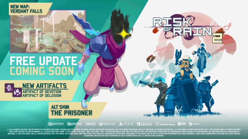 Risk of Rain 2 x Dead Cells Collaboration Revealed