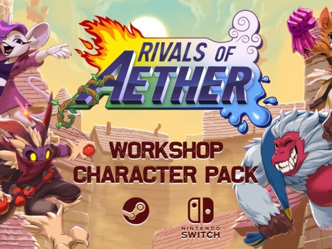News - Rivals Of Aether – Workshop Pack – Four Community-Made Fighters 