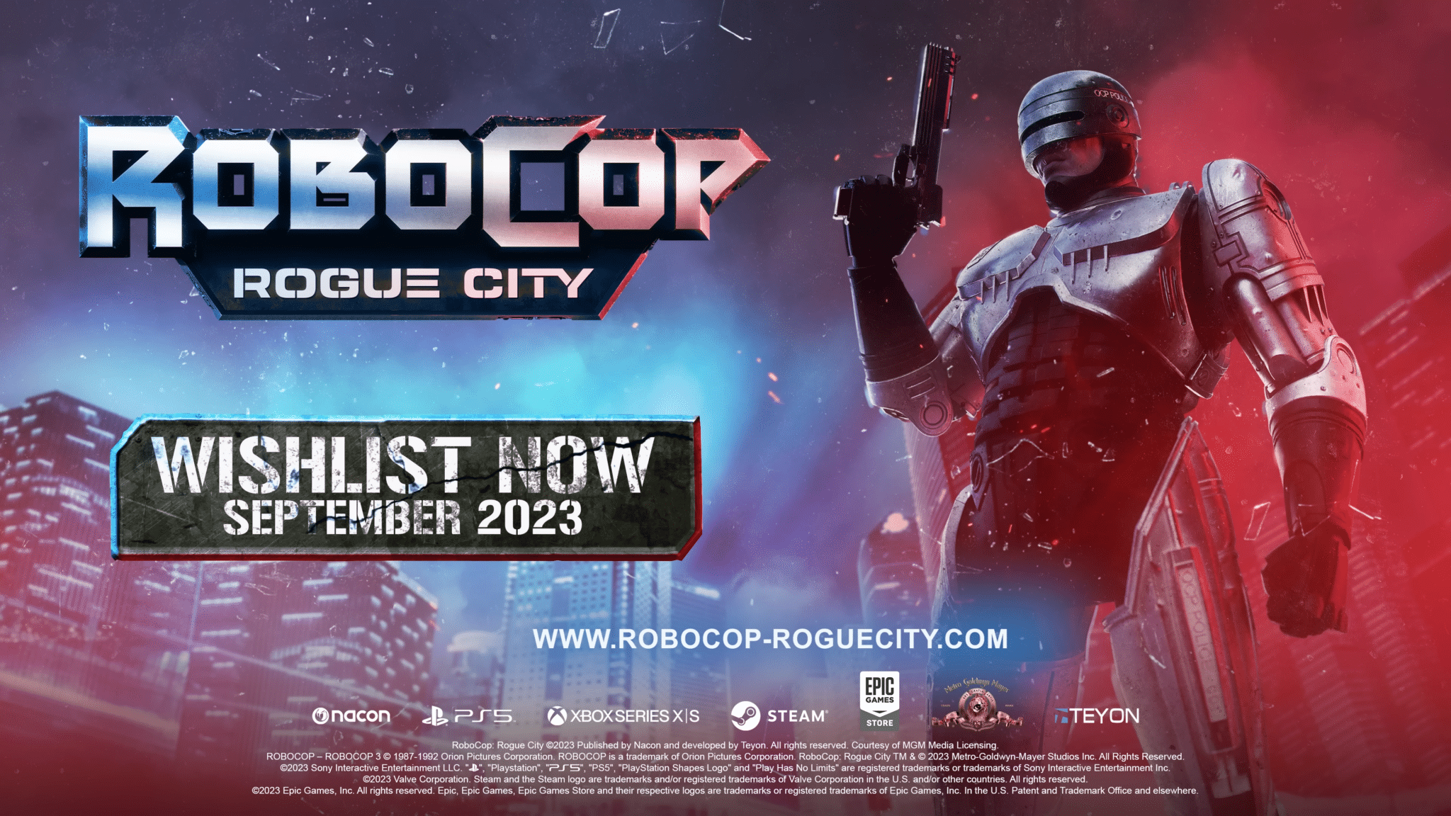 RoboCop: Rogue City – First gameplay trailer