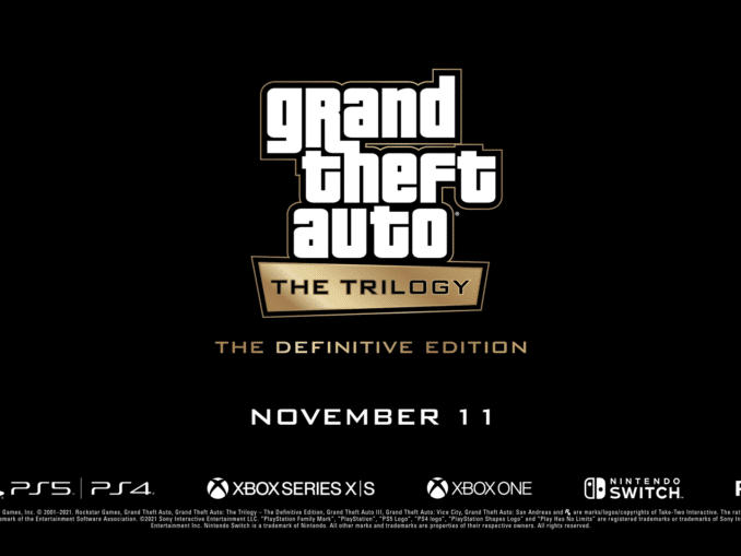 Nieuws - Rockstar Games – Grand Theft Auto: The Trilogy – The Definitive Edition trailer 