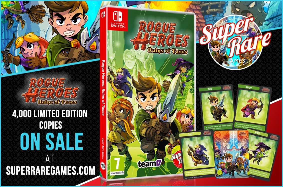 Rogue Heroes: Ruins of Tasos – fysieke release