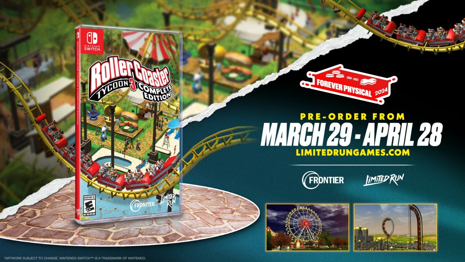RollerCoaster Tycoon 3: Complete Edition fysieke release