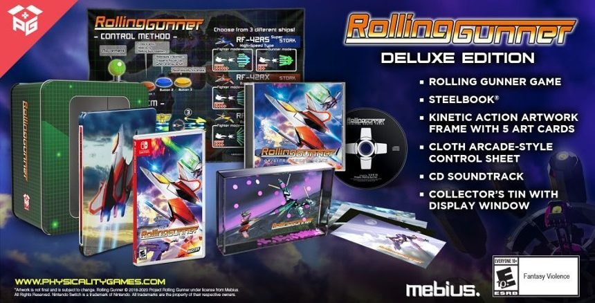 Rolling Gunner – Fysieke release aangekondigd door Physicality Games