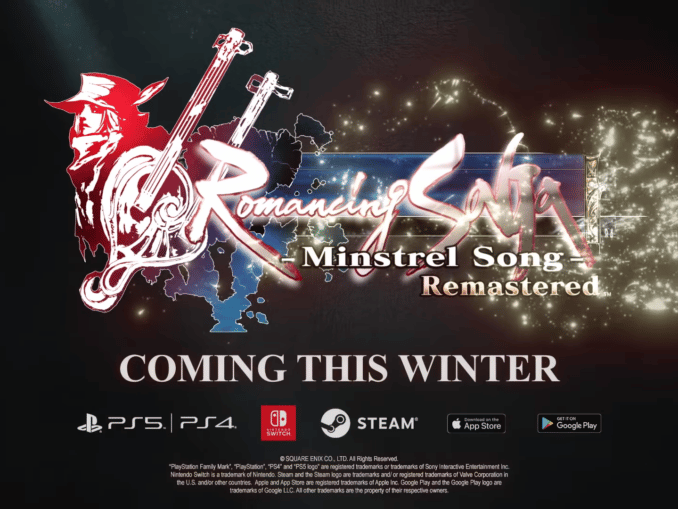 News - Romancing SaGa: Minstrel Song Remastered will be coming this winter 
