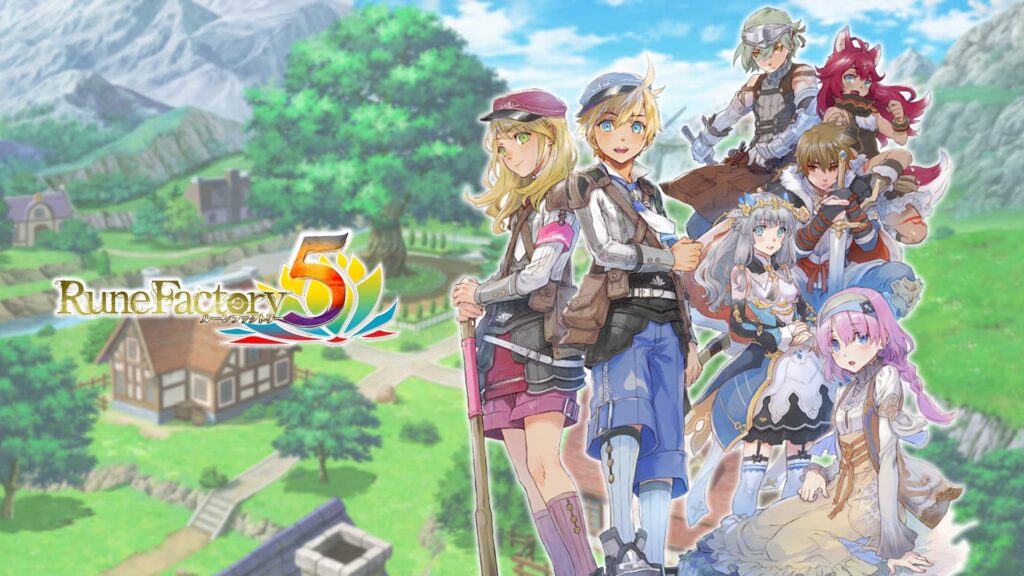 Rune Factory 5 gameplay