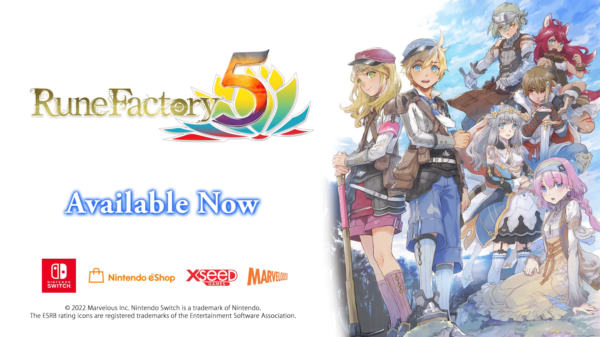 Rune Factory 5 – Launch trailer