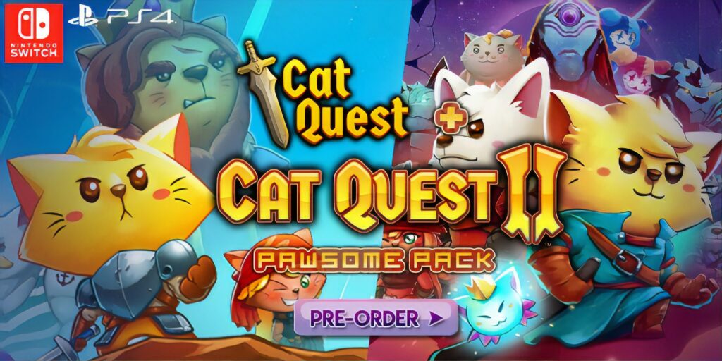 Cat Quest + Cat Quest II Pawsome Pack komt eraan