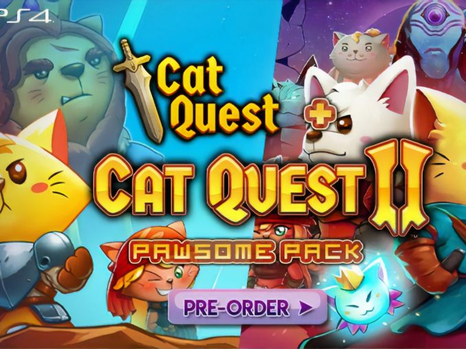Nieuws - Cat Quest + Cat Quest II Pawsome Pack komt eraan 