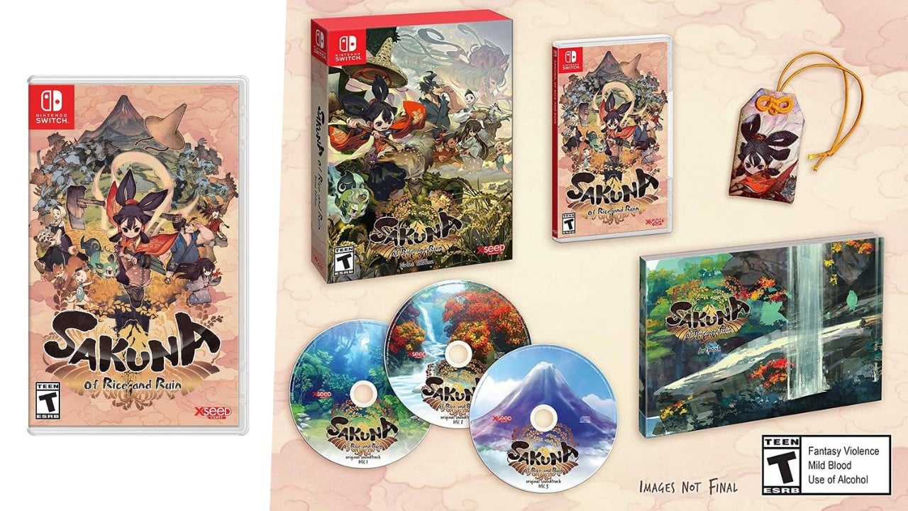 Sakuna: Of Rice And Ruin Fysieke edities