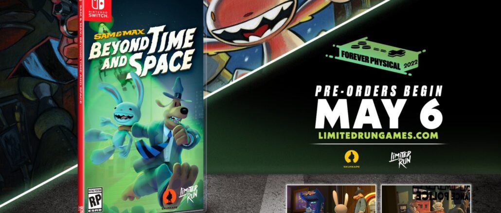 Sam & Max: Beyond Time And Space – Physical Editions Revealed, Pre-Orders start May 6th