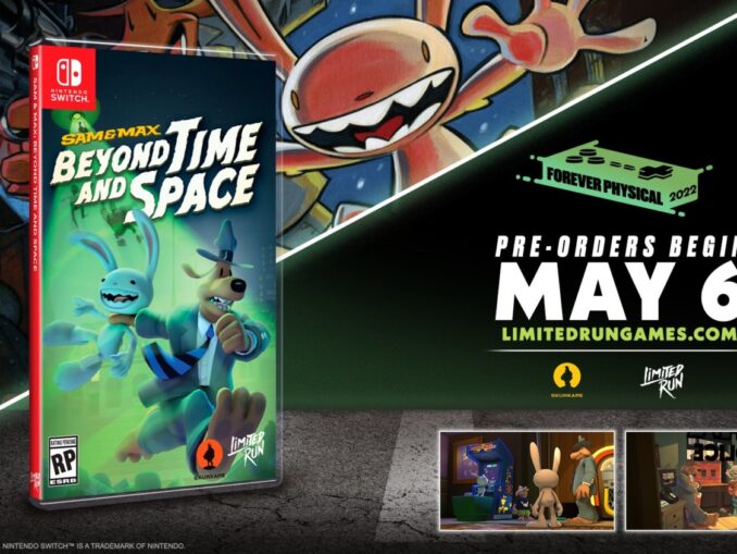 News - Sam & Max: Beyond Time And Space – Physical Editions Revealed, Pre-Orders start May 6th 
