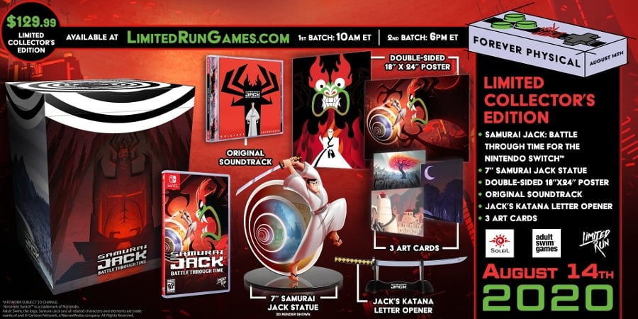 Samurai Jack: Battle Through Time Collector’s Edition via Limited Run Games