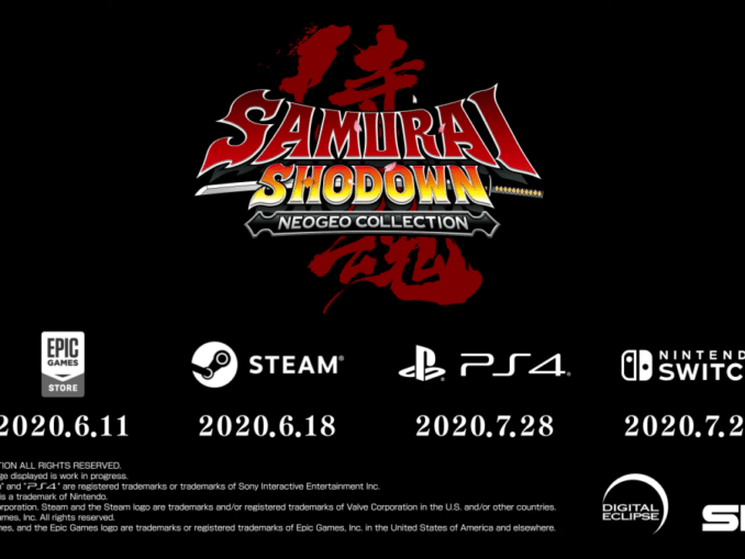 Nieuws - Samurai Shodown Neo Geo Collection trailer 