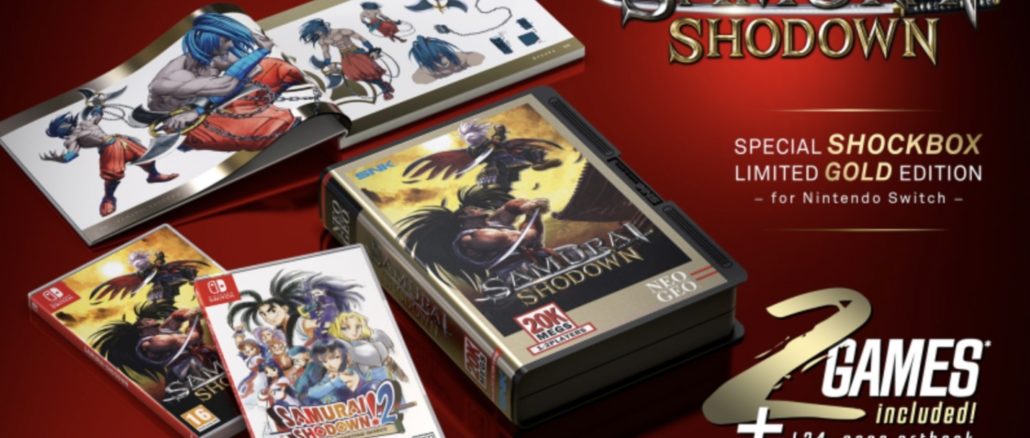 Samurai Shodown – Shockbox Gold Edition announced