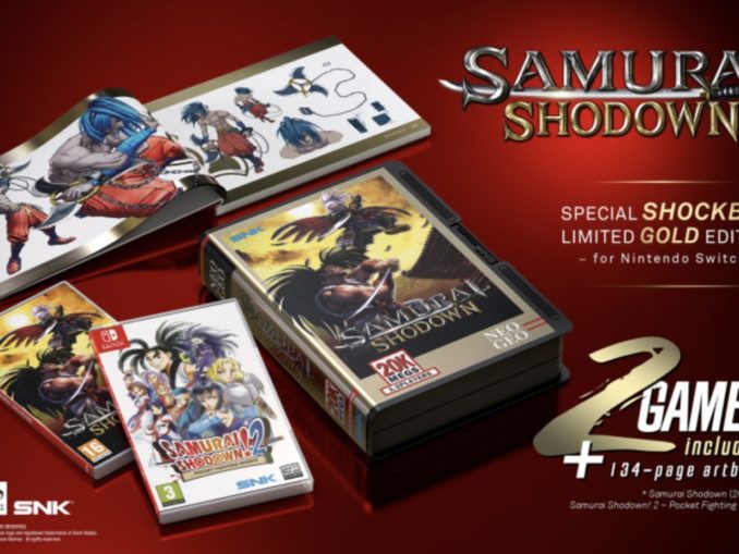 News - Samurai Shodown – Shockbox Gold Edition announced 