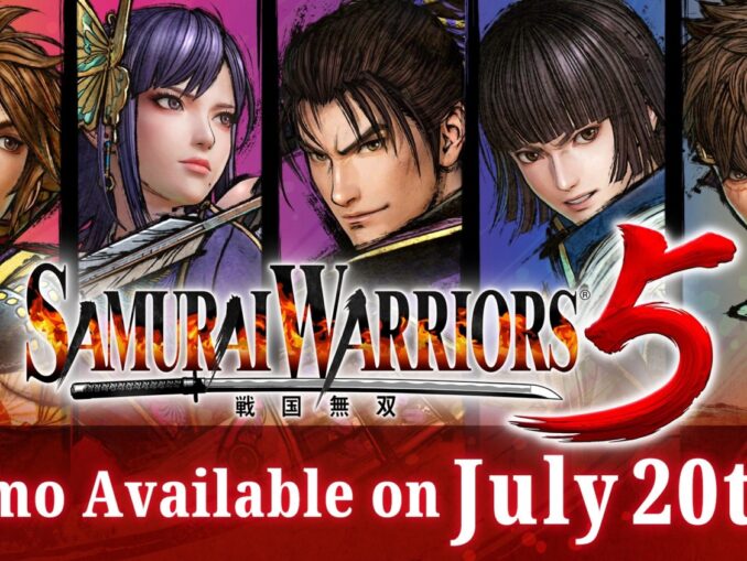 News - Samurai Warriors 5 – Demo coming July 20 in the West 