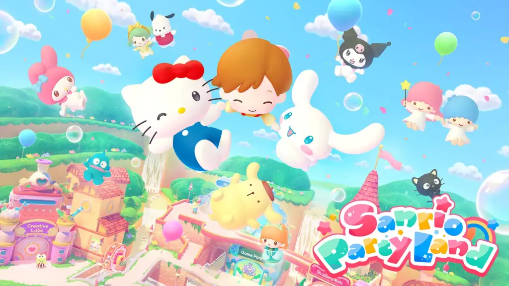 Sanrio Party Land Revealed for Nintendo Switch and Switch 2, Out Oct 29, 2026