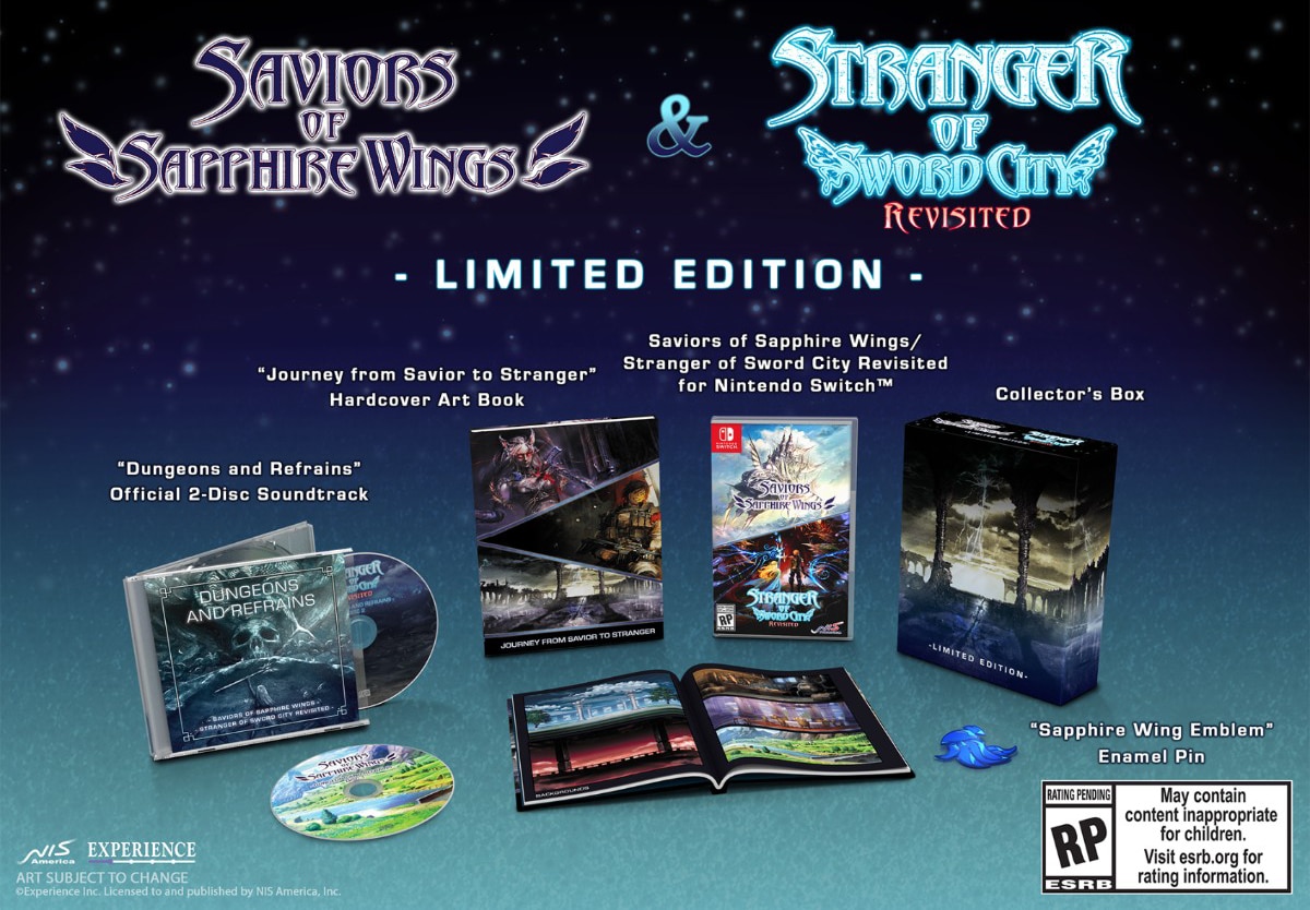 Saviors Of Sapphire Wings/Stranger Of Sword City Revisited announced – Launching 2021
