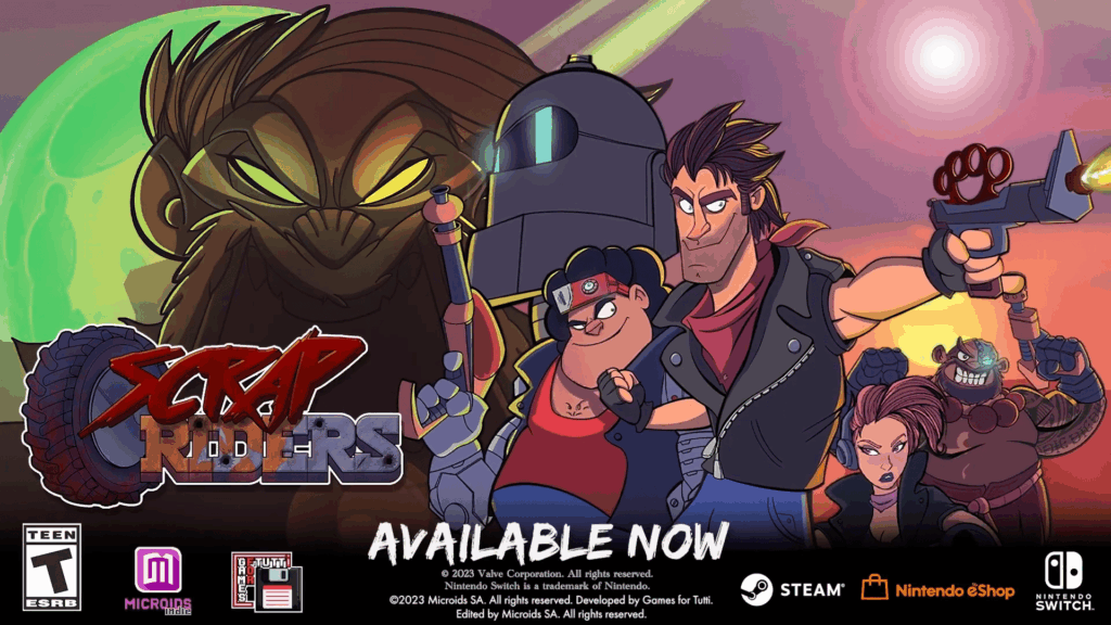 Scrap Riders – Launch trailer