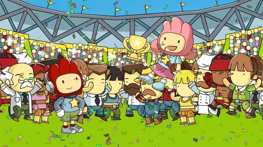 Scribblenauts Showdown gameplay