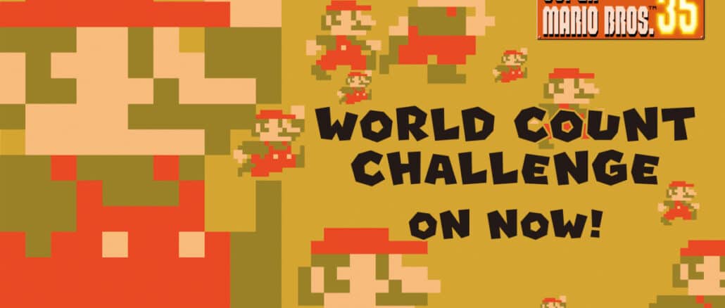Second Super Mario Bros 35 World Count Challenge