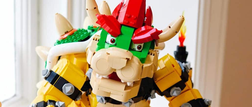 See how LEGO built the Giant LEGO Bowser used at Comic-Con