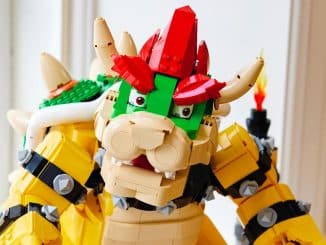 Zie hoe LEGO de gigantische LEGO Bowser bouwde die op Comic-Con werd gebruikt
