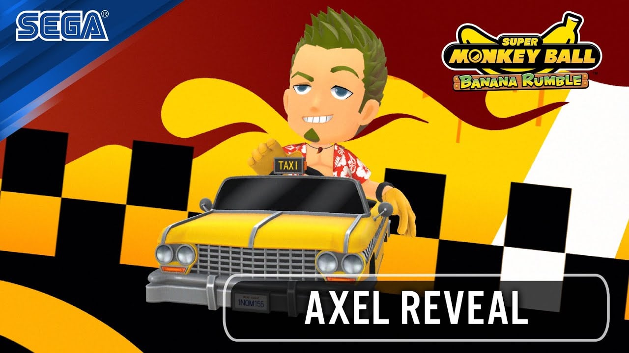 SEGA Adds Axel from Crazy Taxi to Super Monkey Ball: Banana Rumble