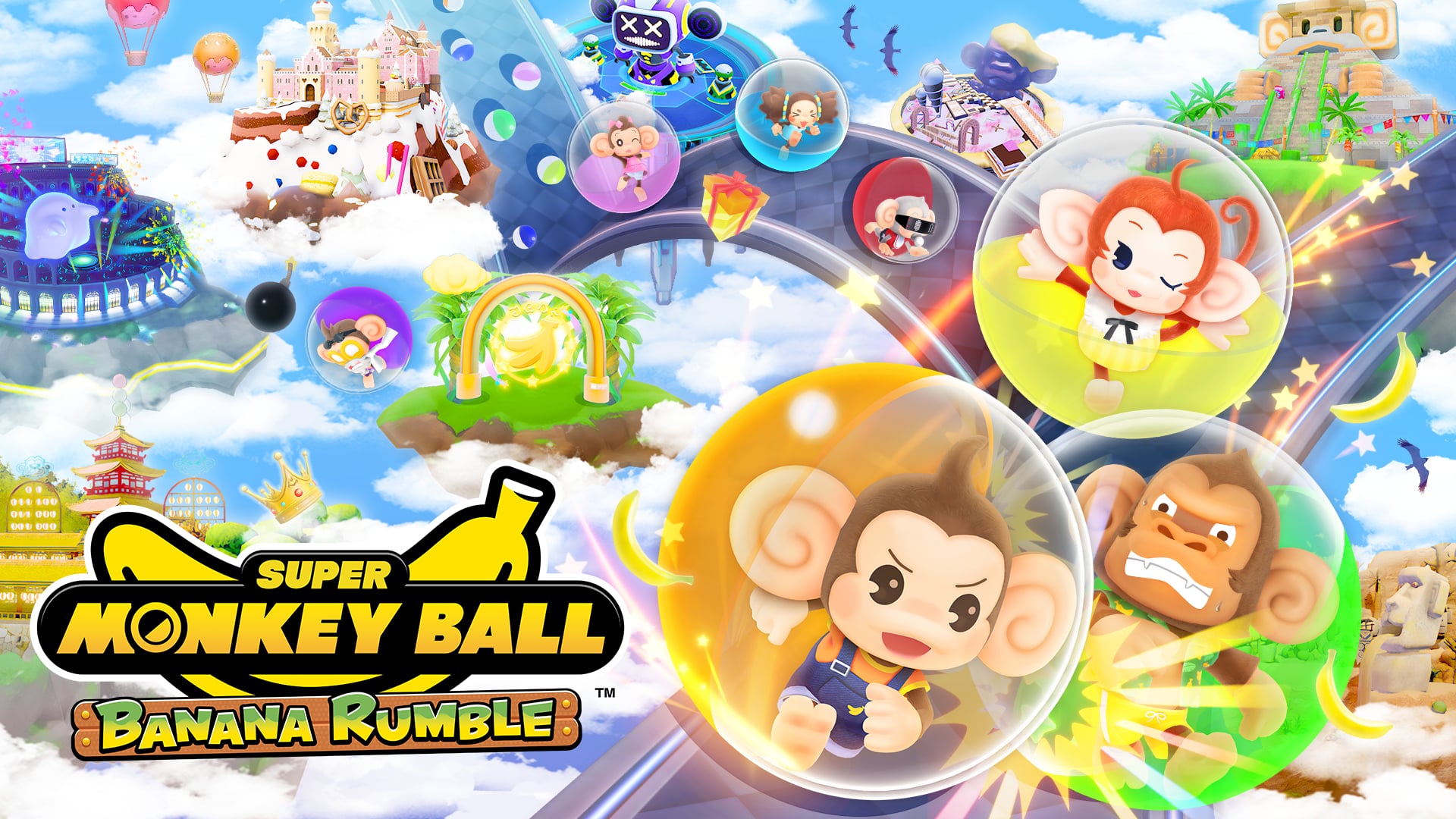 SEGA kondigt Super Monkey Ball Banana Rumble aan