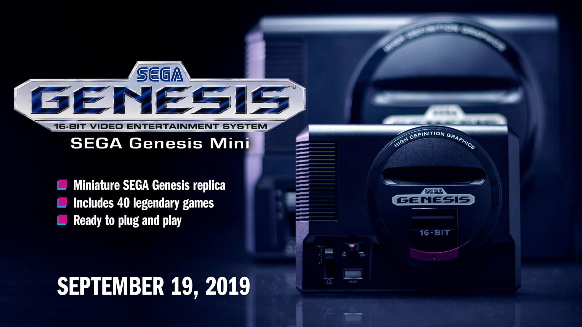 SEGA – Genesis Mini Does reclame