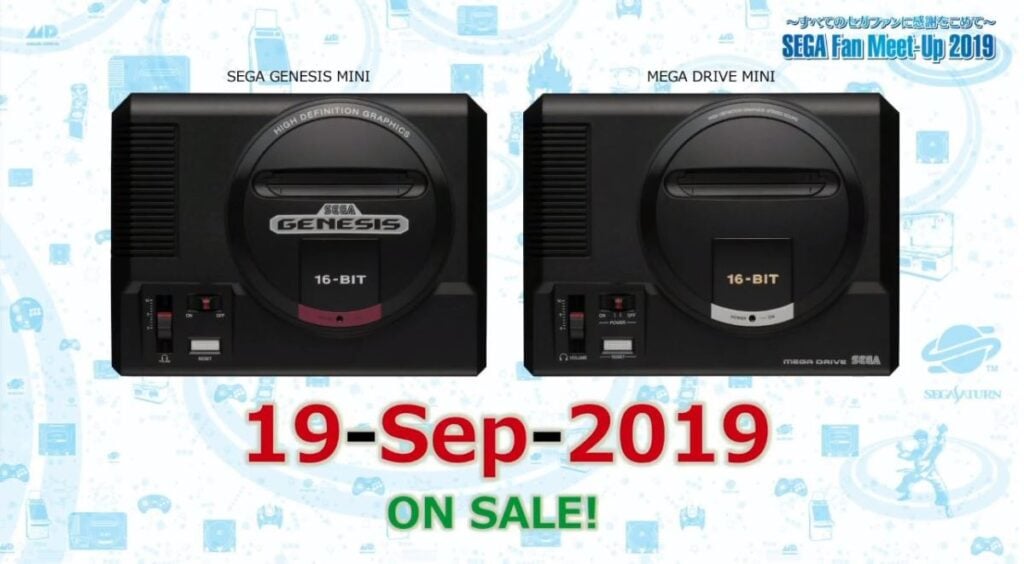 SEGA Mega Drive Mini – Worldwide release September 19th