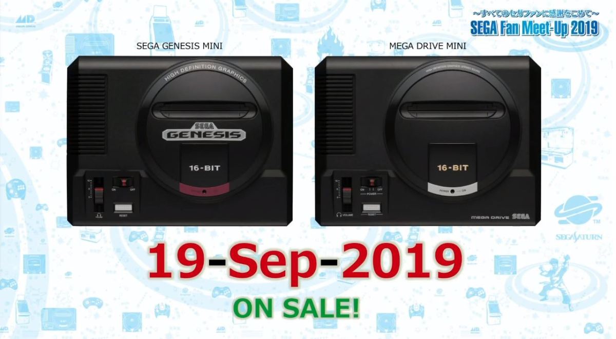 SEGA Mega Drive Mini – Worldwide release September 19th
